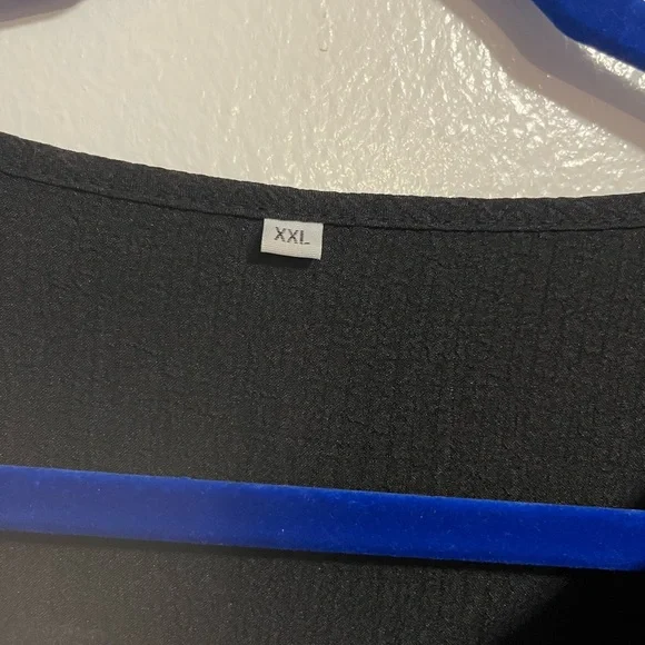 Black blouse short set. XXL - Picture 5 of 13